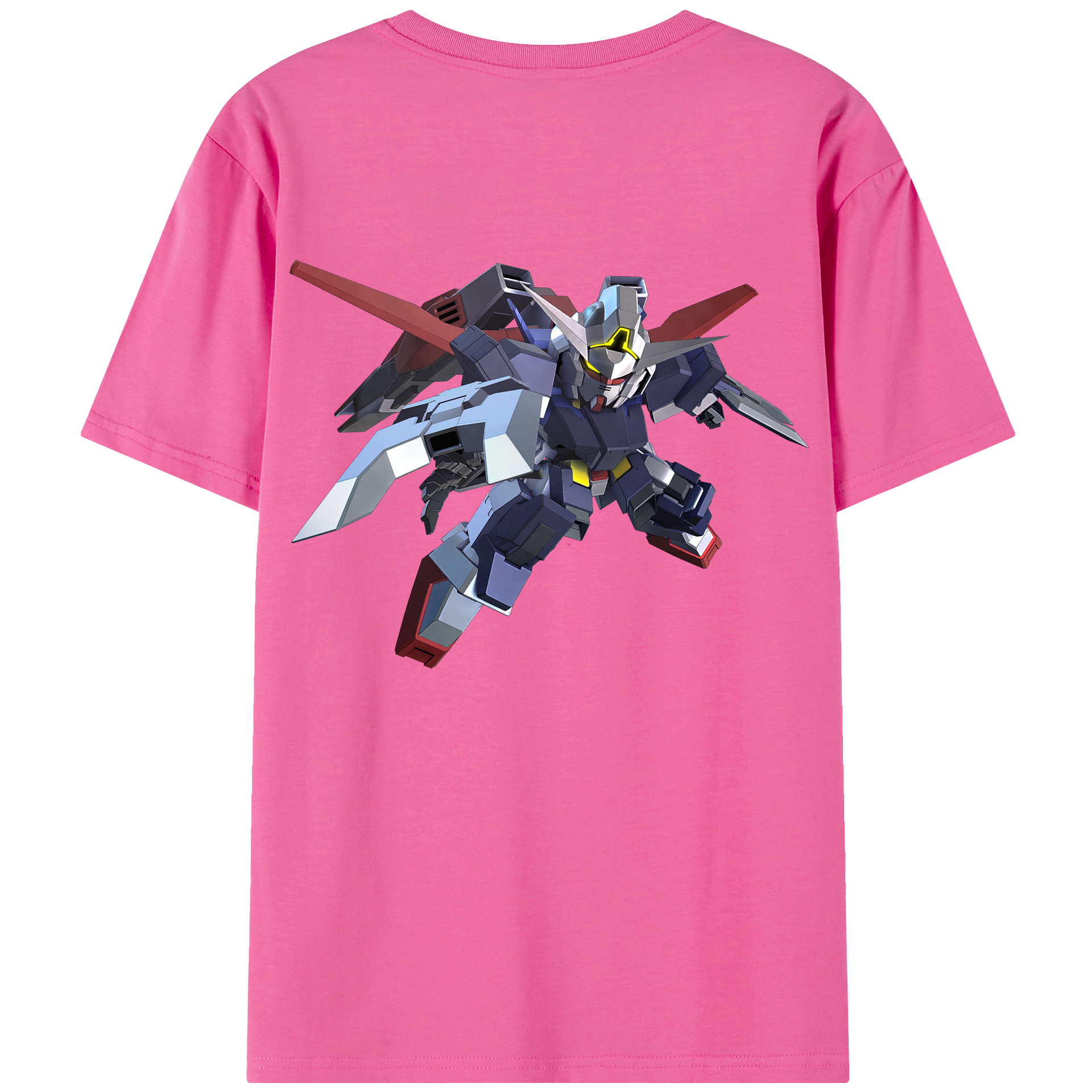 （画像用） 機動戦士ガンダム Mobile Suit Gundam レディース半袖Tシャツ(バックプリント)